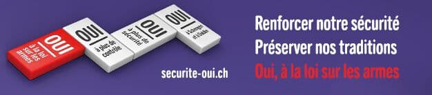 Annonce pour la révision de la loi sur les armes