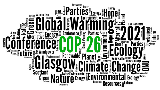 Symbolbild Wolke für COP26