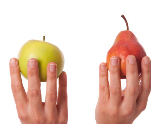 Une pomme et une poire: comparaison des soins médicaux