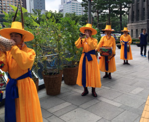 Südkoreanische parade